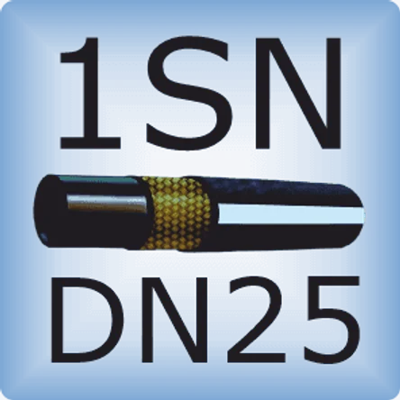 DN25 1SN SAE 100 R1AT/DIN EN 853