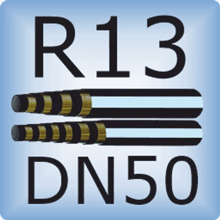 DN50 SAE 100R13 высоконапорный шланг для динамических нагрузок