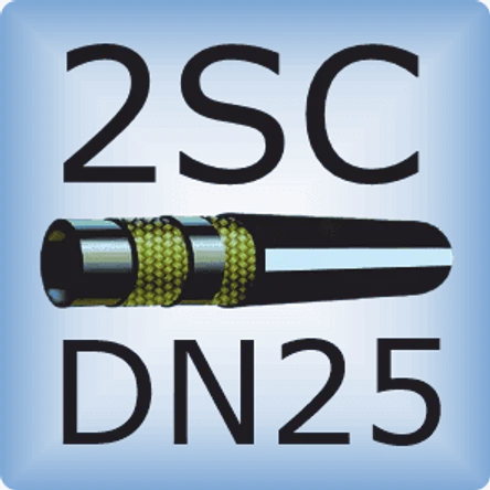 DN25 2SC DIN EN 857