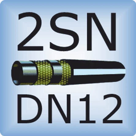 DN12 2SN SAE 100 R2AT/DIN EN 853