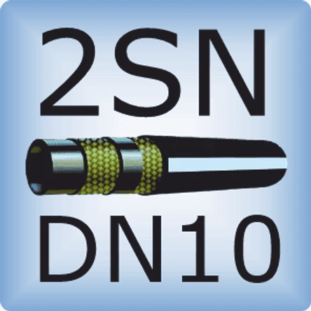 DN10 2SN SAE 100 R2AT/DIN EN 853