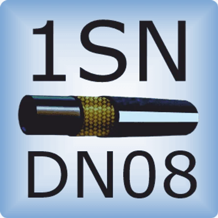 DN08 1SN SAE 100 R1AT/DIN EN 853